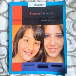 Michael Cummings Human Heredity: Principles and Issues 11th Edition Paperback